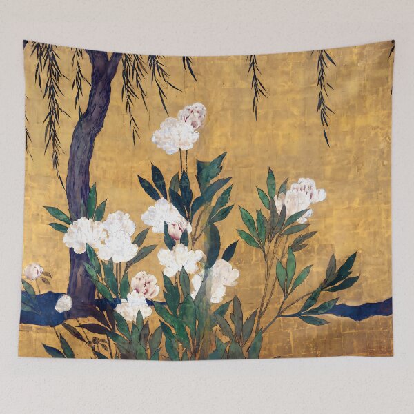 Item preview, Peonies and Willows - Hasegawa Tonin designed and sold by Jon-Baran.