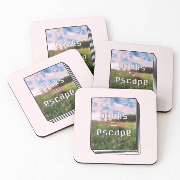 Item preview, books = escape for reading lovers designed and sold by MoTaraDesigns.
