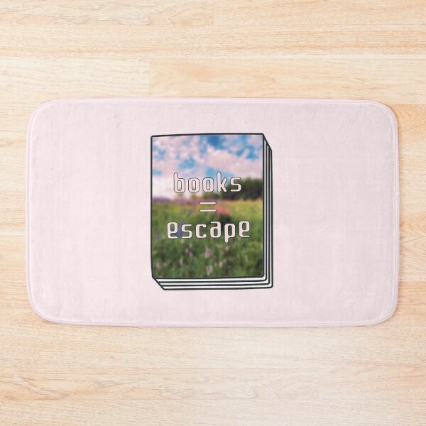 Item preview, books = escape for reading lovers designed and sold by MoTaraDesigns.