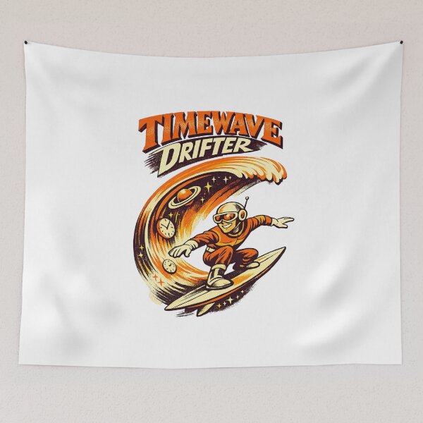 Item preview, Timewave Drifter – Science Fiction designed and sold by LuveraxArt.