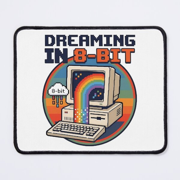 Item preview, Dreaming in 8 Bit Retro Computer Art designed and sold by PrimePrintLab.