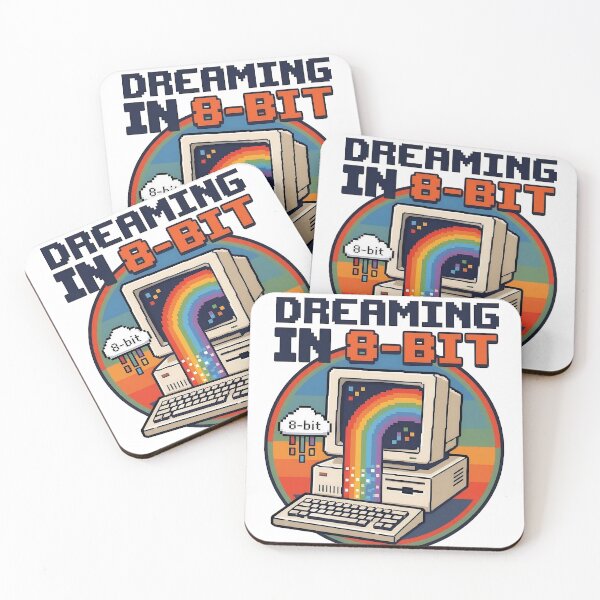 Item preview, Dreaming in 8 Bit Retro Computer Art designed and sold by PrimePrintLab.