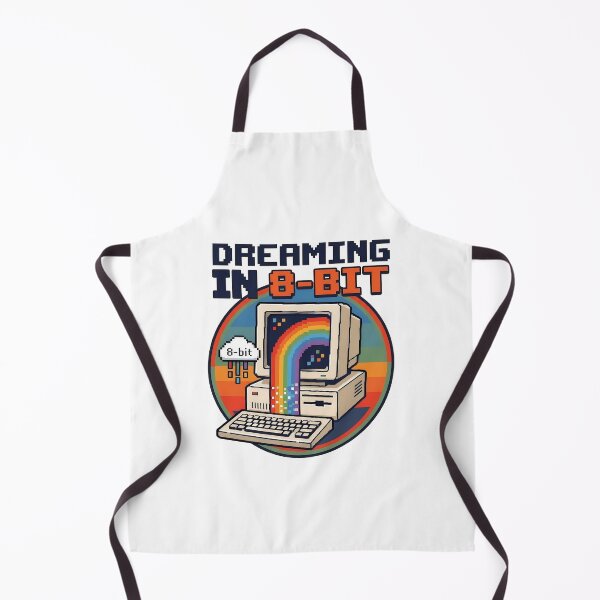 Item preview, Dreaming in 8 Bit Retro Computer Art designed and sold by PrimePrintLab.