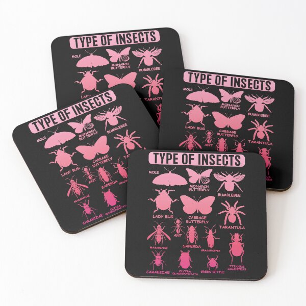Item preview, Type Of Insects Entomology Bug Lover Nature Enthusiast designed and sold by PopStars1993.