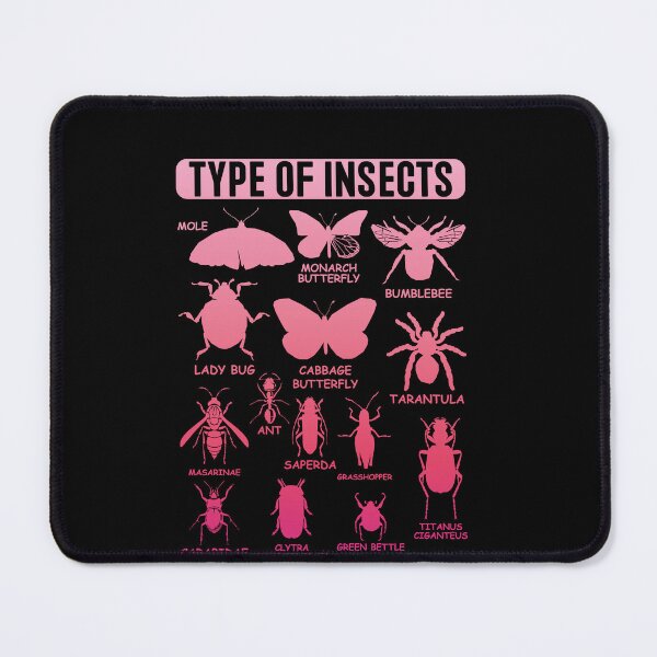 Item preview, Type Of Insects Entomology Bug Lover Nature Enthusiast designed and sold by PopStars1993.