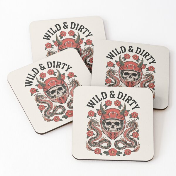 Item preview, Racing Helmet - Motocross - BMX - Lawnmower - Wild & Dirty Tattoo designed and sold by RaceDayRags.