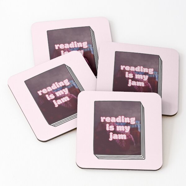 Item preview, reading is my jam for reading lovers designed and sold by MoTaraDesigns.