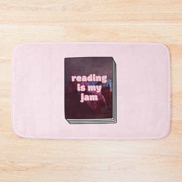 Item preview, reading is my jam for reading lovers designed and sold by MoTaraDesigns.