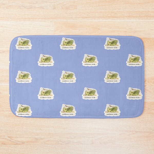 Item preview, Avoidance Mode Cute Coconut Sticker | Funny Introvert Tropical Kawaii Meme designed and sold by Qingtian814.