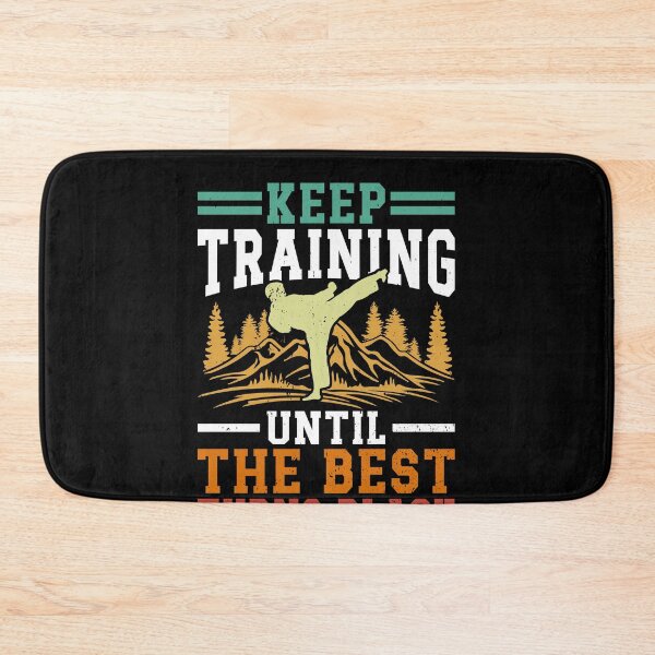 Item preview, Keep Training Until The Best Turns Black Martial Arts Black Belt Karate Taekwondo designed and sold by PopStars1993.