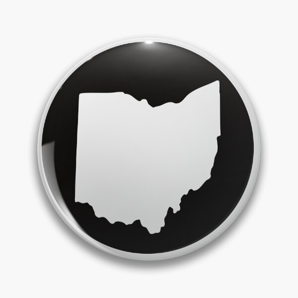 Item preview, Ohio — Black and White State  designed and sold by Venusinthe8th.