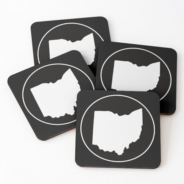 Item preview, Ohio — Black and White State  designed and sold by Venusinthe8th.