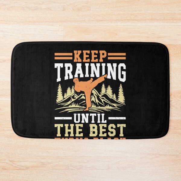 Item preview, Keep Training Until The Best Turns Black Martial Arts Black Belt Motivation designed and sold by PopStars1993.