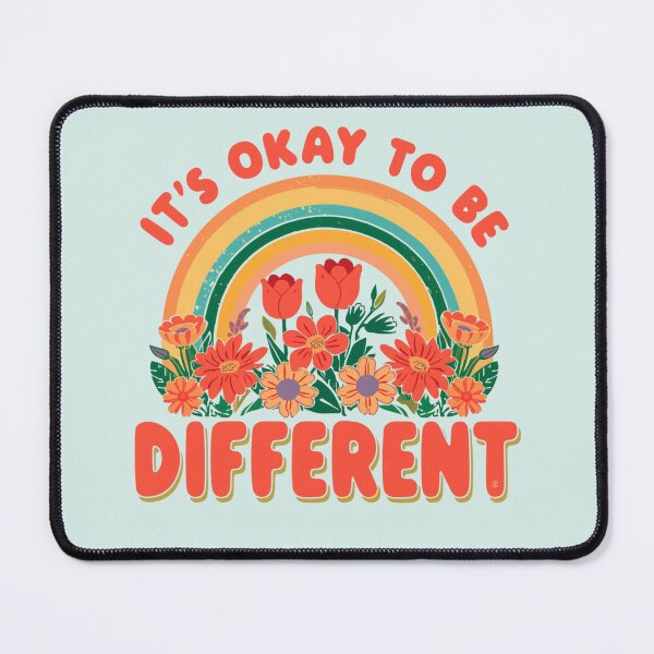 Item preview, ITS OK TO BE DIFFERENT designed and sold by BKDIGITALSHOP.