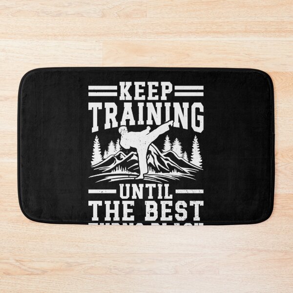 Item preview, Keep Training Until The Best Turns Black Martial Arts Karate Taekwondo Black Belt designed and sold by PopStars1993.