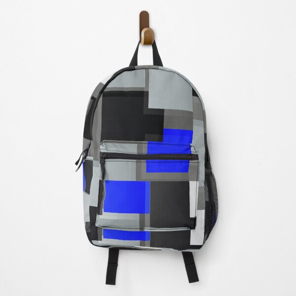 Item preview, Bold Blue, Sleek Gray, And Black Geometric Abstract designed and sold by DEC02.