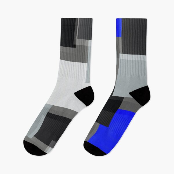 Item preview, Bold Blue, Sleek Gray, And Black Geometric Abstract designed and sold by DEC02.