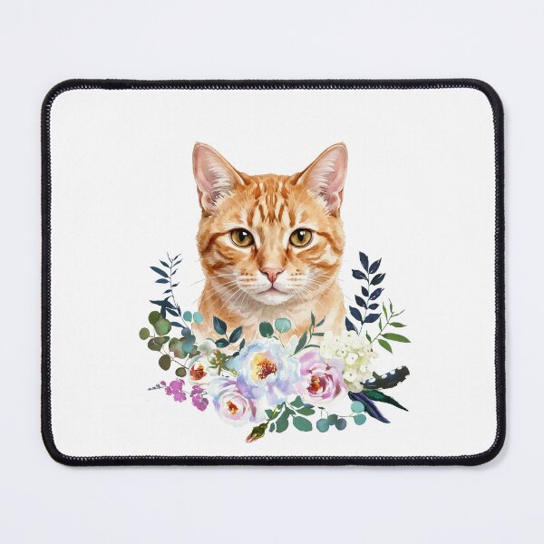 Item preview, Watercolor Ginger Cat designed and sold by Liededrom..