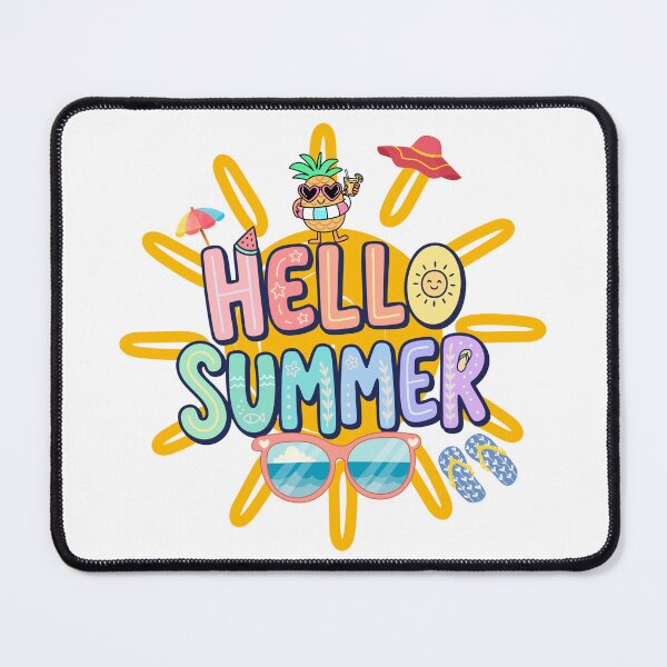 Item preview, Hello Summer Cute Pineapple Sunshine Design designed and sold by Fantacaroo Designs.
