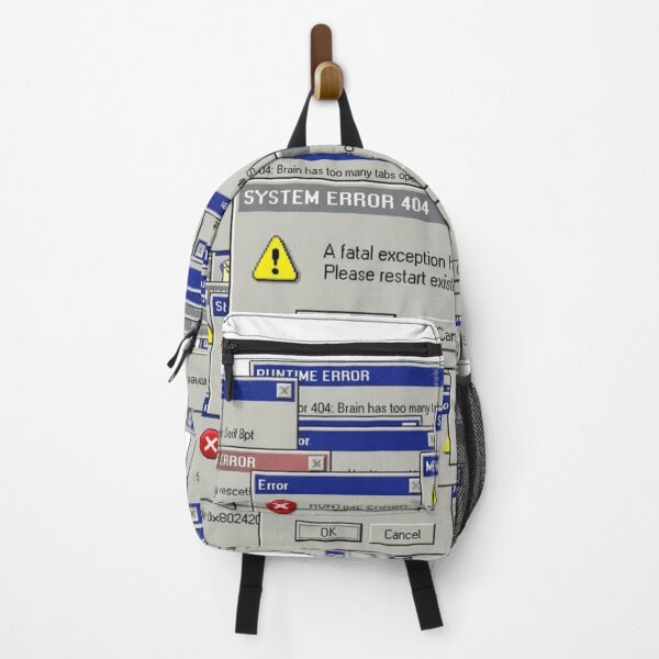 Item preview, My Brain Has Too Many Tabs Open Retro Windows Error designed and sold by Retro Mood Co.