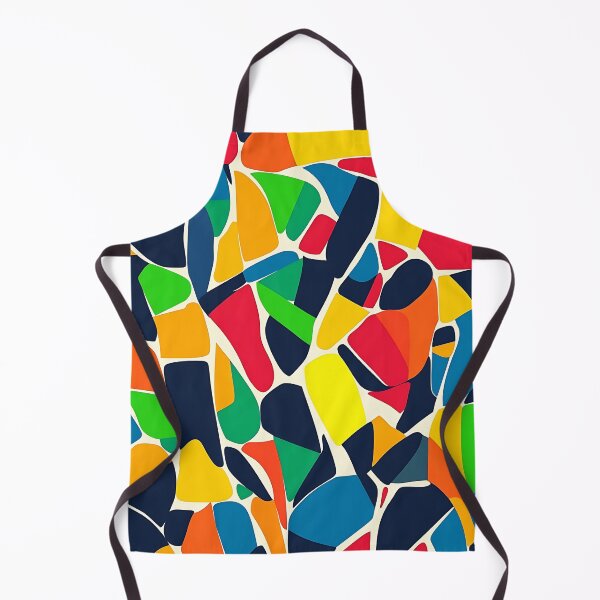 Item preview, Colorful Mosaic Inspired Scattered Abstract Art Designs Pattern designed and sold by DEC02.