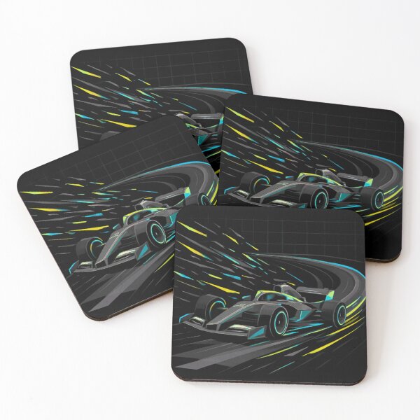 Item preview, Cyberpunk F1 Neon Formula Racing Car Speed designed and sold by Shape-Forge.