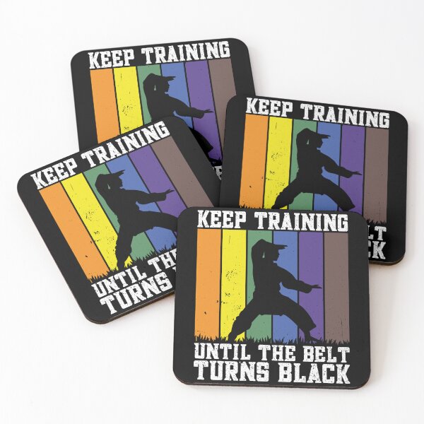 Item preview, Keep Training Until The Belt Turns Black Martial Arts Black Belt Practitioner designed and sold by PopStars1993.