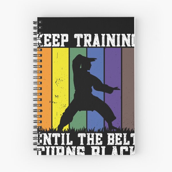 Item preview, Keep Training Until The Belt Turns Black Martial Arts Black Belt Practitioner designed and sold by PopStars1993.