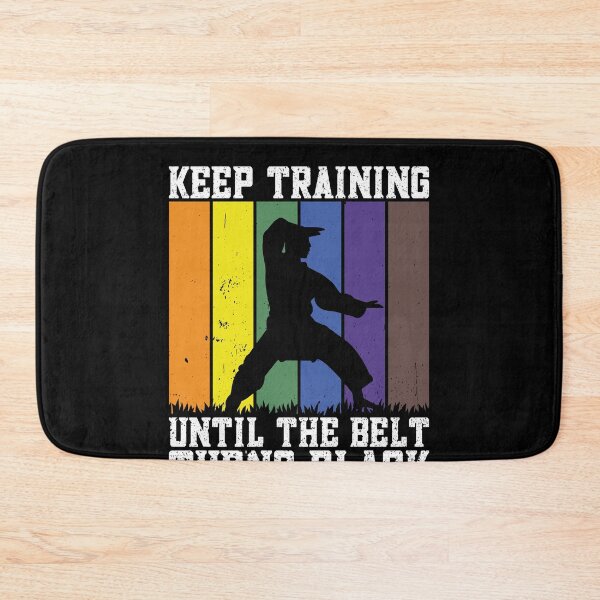 Item preview, Keep Training Until The Belt Turns Black Martial Arts Black Belt Practitioner designed and sold by PopStars1993.