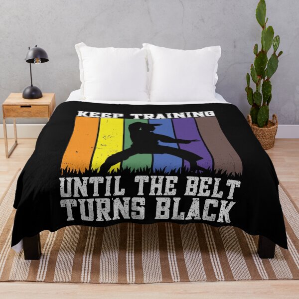 Item preview, Keep Training Until The Belt Turns Black Martial Arts Black Belt Practitioner designed and sold by PopStars1993.