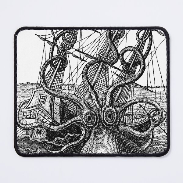 Item preview, Squid Attack! designed and sold by GrayHareCards.