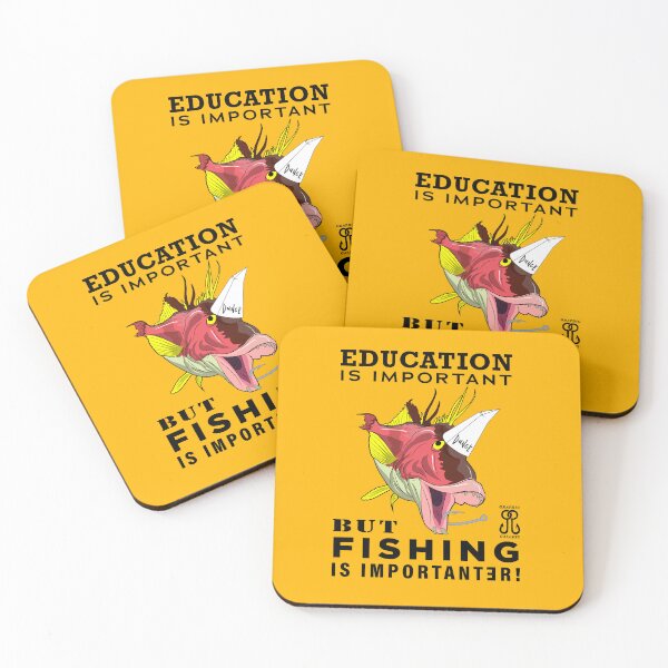 Item preview, Fishing is Importanter! designed and sold by Graphic-Galleys.