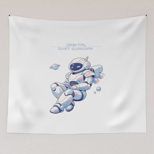 Item preview, Orbital Quiet Guardian – Science Fiction designed and sold by LuveraxArt.