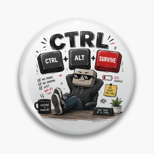 Item preview, CTRL+Alt+Survive designed and sold by Anetta86.