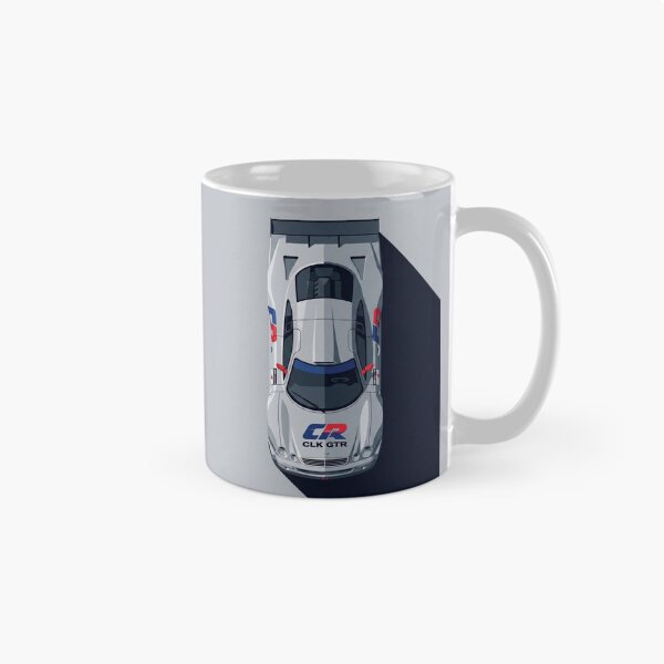 Item preview, Mercedes Benz CLK GTR Silver Arrow Top View Vector Illustration designed and sold by Motorline44.