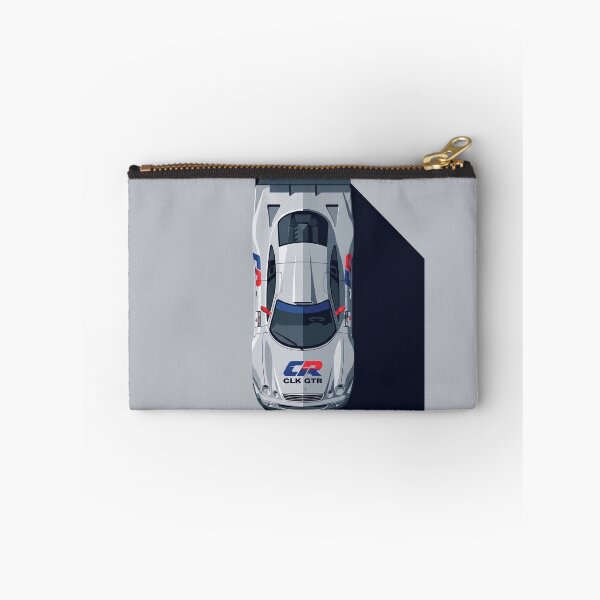 Item preview, Mercedes Benz CLK GTR Silver Arrow Top View Vector Illustration designed and sold by Motorline44.