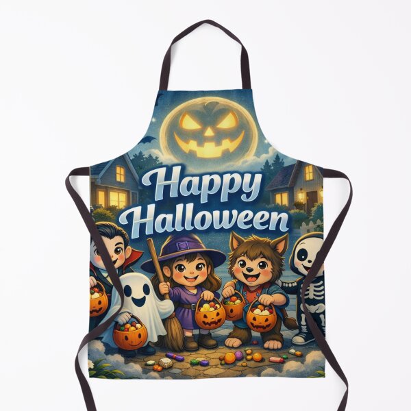 Aperçu de l'œuvre Joyeux Halloween créée et vendue par Resilient Roots Customs Oakland.