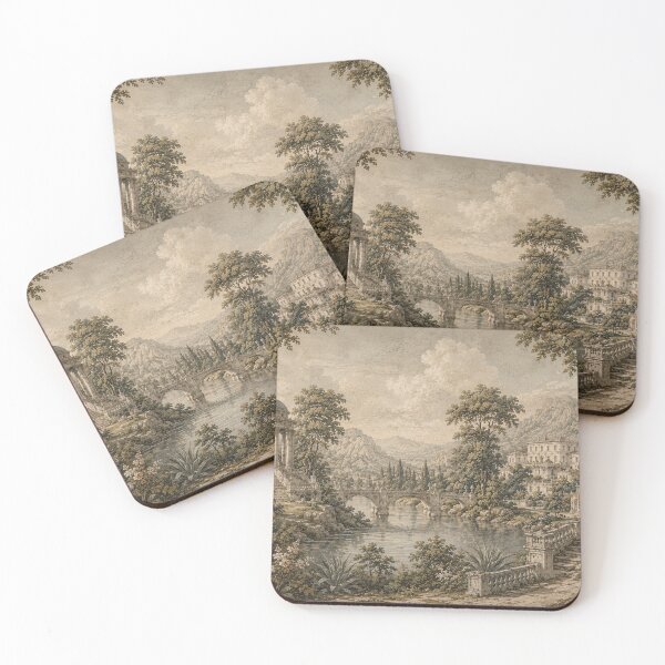 Item preview,     Antique Italian Countryside Art Print designed and sold by Oraibi.