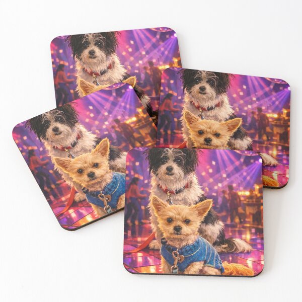 Item preview, Fuzzy Disco Dancing Pups designed and sold by JoeyD-Stabbie.