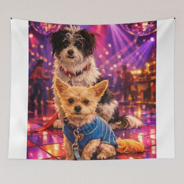 Item preview, Fuzzy Disco Dancing Pups designed and sold by JoeyD-Stabbie.