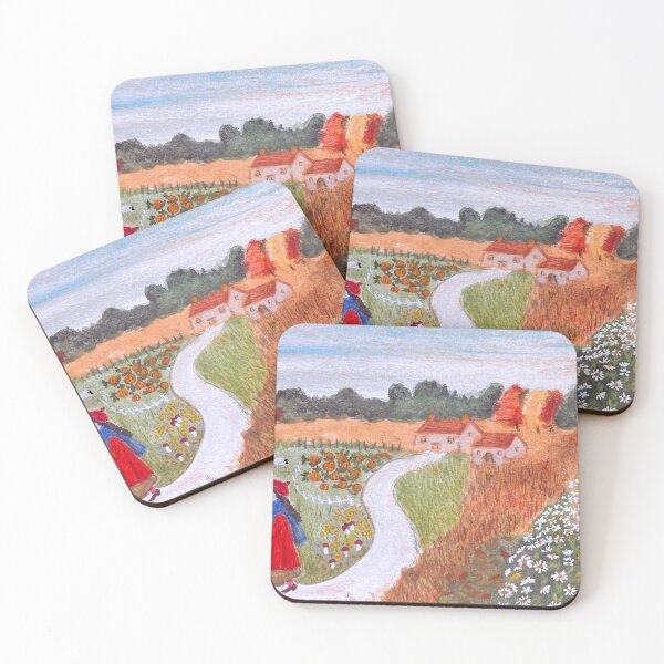 Item preview, Girl reading Autum landscape designed and sold by RosaLL.