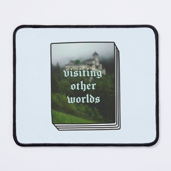 Item preview, visiting other worlds for reading lovers designed and sold by MoTaraDesigns.