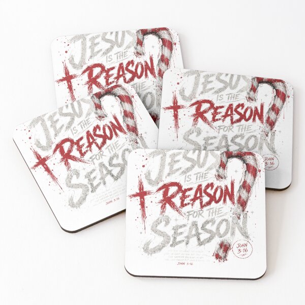 Item preview, Jesus Is the Reason Christmas Faith Design designed and sold by ButterflyHolly Resource.