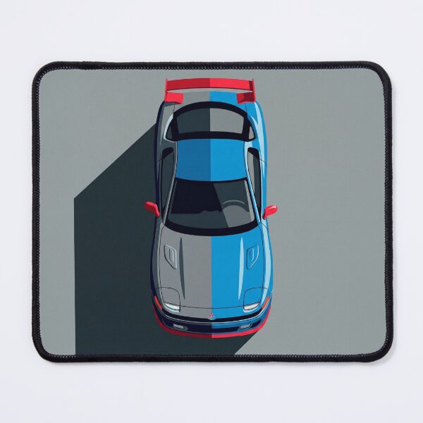 Item preview, Classic Mitsubishi 3000GT VR4 JDM Top View Vector Illustration designed and sold by Motorline44.