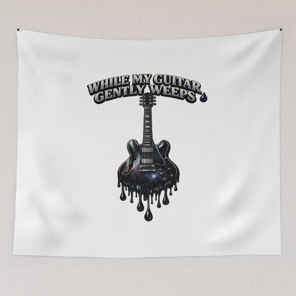 Item preview, While My Guitar Gently Weeps Art designed and sold by Dresut.