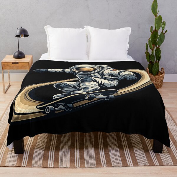 Item preview, Saturn Ring Skate Astronaut designed and sold by builtforyou.