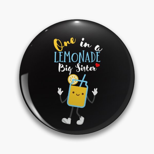 Item preview,  Retro One in a Lemonade Big Sister Funny Gift designed and sold by WeirdlyRare.