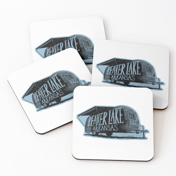 Item preview, Copy of Beaver Lake Arkansas Vintage Camper designed and sold by John Morris Illustration.