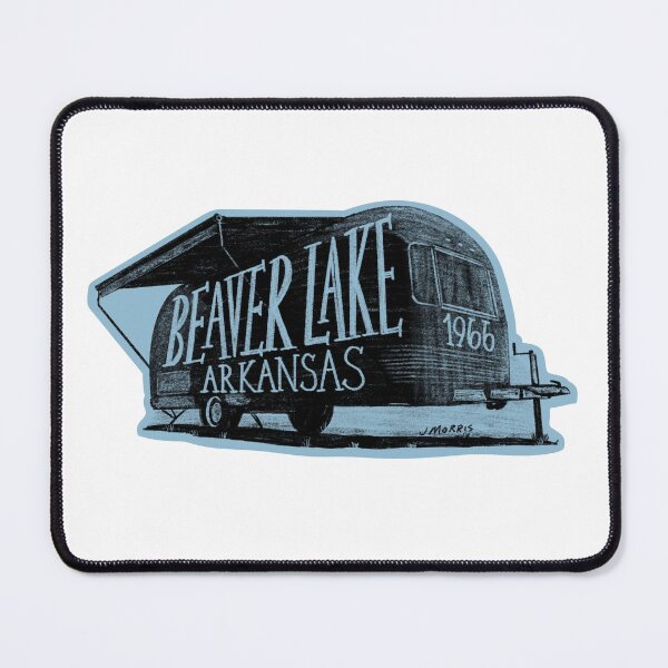 Item preview, Copy of Beaver Lake Arkansas Vintage Camper designed and sold by John Morris Illustration.
