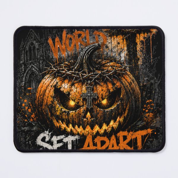 Item preview, Set Apart Christian Pumpkin Grunge Design designed and sold by ButterflyHolly Resource.